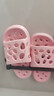京东京造【糖果拖】拖鞋女士防滑轻便情侣防臭浴室拖凉拖鞋樱花粉38-39 实拍图