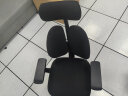 普格瑞司电脑椅子家用电竞座椅游戏椅人体工学办公椅工程学双背椅PH-08BH 黑色-双背椅行业销量NO.1 升降扶手 实拍图