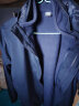 探拓（TECTOP）户外服 男抓绒内胆防风防寒滑雪服保暖95133CF 男款藏青 XL 实拍图