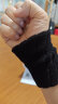 耐力克斯毛巾护腕健身运动擦汗巾男女跑步手腕带排球手腕汗巾网球 黑1对 晒单实拍图