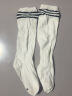 迪士尼儿童袜子男女童棉袜长筒袜高筒足球袜子SM3661  2条白色 L码18-20 实拍图