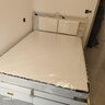 臻享家 床 双人床北欧简约储物高箱床主卧婚床卧室家具 布纹白|储物床（单床） 1.5米*2.0米 实拍图
