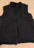 JACK WOKEKNSN狼爪云双面穿马甲男加厚保暖摇粒绒背心立领马夹宽松大码坎肩外套 黑色 XL 实拍图