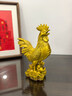 百纳源 大公鸡摆件 铜公鸡金鸡铜鸡的摆件黄铜金钱鸡家居饰品 2#精品福字鸡+礼包 实拍图