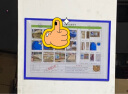 欧唛oumai磁性硬胶套磁吸卡K士a4,a5,文件保护卡套磁力贴磁性展示贴牌仓库标识牌磁性指示牌 A3蓝色（5个装） 实拍图