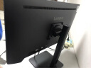 联想（Lenovo）电脑显示器FHD/2K/4K高清商务办公家用电脑显示器 低蓝光护眼显示屏极窄边框 27英寸/Type-C接口/4k 小新27p 实拍图