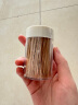 茶花 一次性碳化双头竹牙签460支罐装家用剔牙棒 实拍图