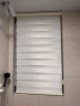 美尔耐 防水柔纱卷帘百叶窗卫生间浴室厨房厕所遮光遮阳免打孔带窗帘盒 8000[高精密]防水月光白-免打孔 1平方米 实拍图