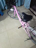 永久儿童自行车6-10岁自行车学生女童公主车男孩女孩变速减震脚踏单车 辐条-粉色 【v刹/铝合金轮毂】 22寸-单速【适合145-165cm】 实拍图