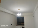 大观园（DGY）简约客厅吊灯创意卧室灯月球泡泡吊线灯卡通星球吊灯中山灯具001O 9734金色13头三色白球12cm 实拍图