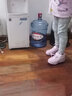 瑞央儿童暴走鞋女童男童爆走鞋四轮溜冰鞋带灯轮滑运动鞋成人收缩带轮 粉色【659可充电】四轮 16种灯光 34 码鞋内长22.3cm 标准尺码 实拍图