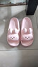 利达妮（TZLDN）凉拖鞋女士夏季防滑eva可爱居家用浴室洗澡防臭情侣厚底踩屎感男 小粉兔 40-41 (适合39-40码) 实拍图