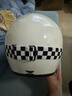 AGV X70头盔摩托车机车复古男女骑行3/4盔四季通用电动车安全帽 WHITE XL（适合60-62头围） 实拍图