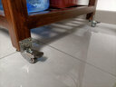 房先生 L型直角夹板桌子轮子静音婴儿床万向轮滑轮配件实木花架轮子通用 1英寸L型万向轮组合4个 实拍图