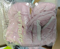 嘟嘟家宝宝棉服冬季保暖儿童加厚棉衣男童冬季连帽外套冬款女童棉袄冬装 粉色小兔 100 实拍图