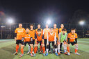KELME /卡尔美定制足球服男套装比赛透气短袖V领组队服印字印号球衣 8351ZB1085荧光橙 M 实拍图