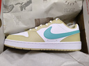 耐克（NIKE）女鞋 2026新款夏季时尚潮流运动鞋低帮百搭板鞋休闲鞋子大童鞋 121/清新柠檬黄 40 实拍图
