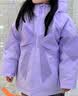 【御寒系列】太平鸟童装女童羽绒服冬装蝴蝶结三防滑雪服外套 实拍图