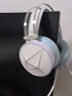 达尔优(dareu) EH722素洁蓝 游戏耳机 头戴式耳机带麦 电脑耳机 电竞耳机 虚拟7.1声道 USB接口 白蓝色 实拍图
