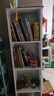 安尔雅简易书架组合置物架简约现代创意窄缝架学生家用客厅书柜 5层带门 实拍图