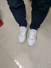 红蜻蜓男鞋包底皮面秋冬休闲鞋男老爹鞋厚底增高鞋子男WXA342462白灰43 实拍图