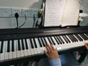 雅马哈（YAMAHA）P45 电钢琴 88键重锤键盘 数码电子钢琴官方标配+U型支架 实拍图