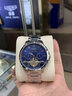 瑞士认证十大品牌手表男士机械表商务防水进口陀飞轮名牌男表专用 L3235.本色蓝面 实拍图