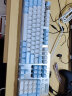 黑爵 刺客AK35I机械键盘吃鸡lol电脑笔记本电脑游戏电竞PBT手工108键键盘鼠标套装机器PS 青轴-灰白PBT白光版 单键盘 晒单实拍图