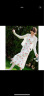 范思蓝恩薄款长袖遮阳针织衫开衫女夏季甜美镂空空调衫24FS12119 白色 M 晒单实拍图