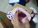 回力童鞋冬季儿童雪地靴加绒加厚时尚女童保暖短靴男童棉鞋 0428粉色 29码 下拉查看内长 实拍图