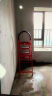 星恺（XINGKAI）梯子家用折叠梯人字梯多功能登高爬梯扶梯小梯子 TZ10五步红 实拍图