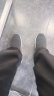 京东京造【Air Strike超轻】男士运动休闲鞋软底网面鞋健步鞋黑灰色44 实拍图