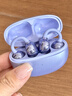 海威特蓝牙耳机耳夹式无线轻量款开放式重低音运动跑步降噪挂耳适用于苹果华为小米 Air clip紫色 实拍图
