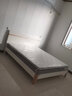 掌上明珠家居双人床现代简约白色北欧简约卧室床家具组合 普通床 1.8米款 实拍图