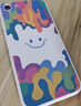 孜泰 适用苹果7/8/SE2手机壳液态硅胶iphone7/8/SE2保护套彩绘个性创意防摔软壳【笑脸】白色 实拍图