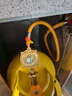 海立液化气煤气罐减压阀新国标家用燃气防爆管安全阀热水器天然气阀门 RJ243加厚减压阀0.6+1米金属管【漏气自锁】 实拍图