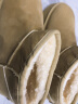 GIOIO加绒雪地靴女外穿厚底2023年冬季新款皮毛一体短筒靴加厚防滑棉鞋 杏色 38 实拍图