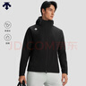 迪桑特（DESCENTE） 【新色上市】迪桑特 男士 加绒防泼水 梭织上衣 外套夹克 BK-BLACK 2XL (185/104A) 实拍图