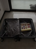 爱华仕行李箱20寸可上飞机登机箱十大品牌拉杆箱大容量旅行箱包密码箱 银色【防刮耐用】轻盈飞机轮 28英寸 【7天中长途】越重越顺滑 实拍图