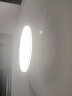 雷士（NVC）风扇灯吊扇灯餐厅卧室简约全光谱1级能效三防白色灯具48寸100瓦 实拍图