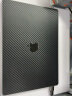 苹果MacBook Pro14英寸电脑贴纸M3芯片2023款笔记本A2918机身外壳保护贴膜配件 黑色碳纤维 - 机身膜 ACD面 晒单实拍图