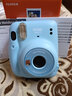 FUJIFILM/富士 立拍立得MINI11 一次成像mini相机  即拍即得 迷你相机7/9升级款 MINI11 晴空蓝 官方标配 实拍图