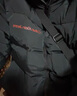 Calvin KleinJeans秋冬男士潮流休闲通勤ck撞色字母印花鸭绒绗缝立领羽绒服 BEH-太空黑 M 实拍图