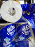 维达（Vinda）卷纸 蓝色经典卷纸 家用有芯卷筒纸巾 厕纸手纸卫生纸 擦手 4层 200g/卷*10卷 *2提 实拍图