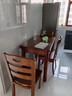 木鲸谷长方形实木方桌家用中式中古风简约木质方型饭桌小户型餐桌椅组合 (胡桃色)长桌120*70*76CM 实拍图