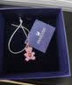 施华洛世奇（SWAROVSKI）【七夕情人节礼物】  TEDDY 项链 泰迪熊造型轻奢饰品女 粉红色 5642976 实拍图