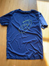 亚瑟士ASICS运动T恤男子跑步短袖透气舒适运动上衣 2011C975-001 深蓝色 M 实拍图