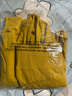 Dickies 卫衣男女同款 印花连帽卫衣 毛圈布休闲上衣8874 姜黄色 M 实拍图
