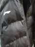 李宁 棉服男冬季长款加厚保暖过膝防风连帽外套羽绒服 黑色（棉服） 3XL 实拍图