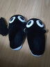 安尚芬棉拖鞋男士秋冬季卡通毛绒保暖厚底耐磨防滑居家舒适踩屎感拖鞋女 黑色 42-43 实拍图